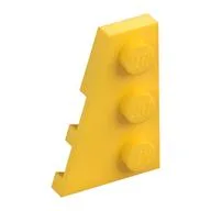 Wedge Plate 3 x 2 Left, Yellow
