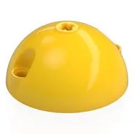 Technic Panel Dome 5 x 5 with Pin Holes, Yellow