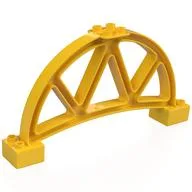 Duplo Frame / Girder / Support, Half Circle 2 x 14 x 6, Yellow