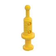Equipment Medical Syringe with 2 Holes, Yellow