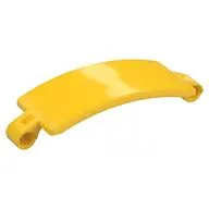 Technic Panel Curved 3 x 9, Yellow