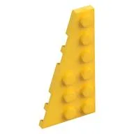 Wedge Plate 6 x 3 Left, Yellow