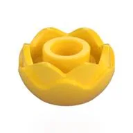 Plant, Flower, Peony Rose with 2 Layers, Yellow