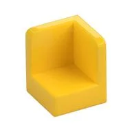 Panel 1 x 1 x 1 Corner, Yellow