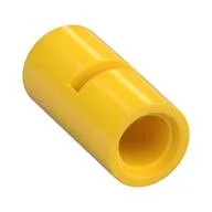 Technic Pin Connector Round [Slotted], Yellow