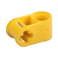 Technic Axle and Pin Connector Perpendicular, Yellow