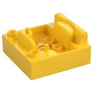 Duplo Truck / Digger Cabin Bottom 4 x 4, Yellow