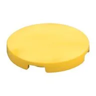 Tile Round 3 x 3, Yellow