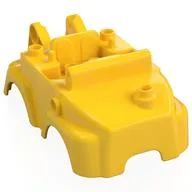 Duplo Car Body Digger / Truck 6 x 10 x 3 1/2, Yellow