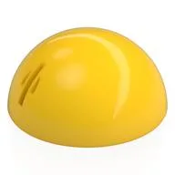 Technic Panel Dome 5 x 5 with Axle Holes, Yellow