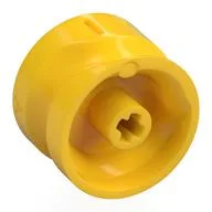 Gear Shifter with Groove, 9 Steps, A/B/C Marking, Yellow