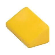 Brick Sloped 30° 1 x 2 x 2/3, Yellow