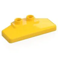 Duplo Rear Spoiler 2 x 4 x 1 / 2 [Plain], Yellow