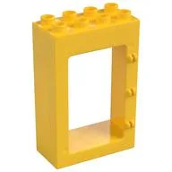 Duplo Door Frame 2 x 4 x 5, Yellow