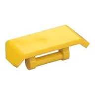 Spoiler 2 x 4 with Handle [Plain], Yellow