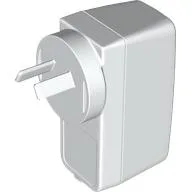 Electric Adapter / Transformer, USB, Type I (AU & NZ), White