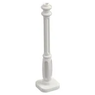 Lamp Post 2 x 2 x 7 with 4 Base Flutes, White