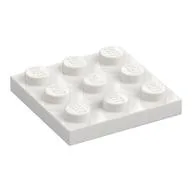 Plate 3 x 3, White