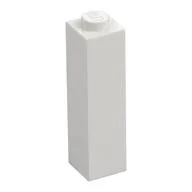 Brick 1 x 1 x 3, White