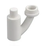 Plant, with Bar and Off-shoot with Stud, White