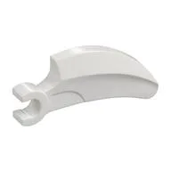 Creature Body Part, Barb Large (Claw, Talon) with Clip, White