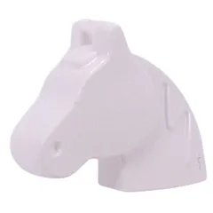 Animal Body Part, Horse Head (Toy Horse) [Plain], White
