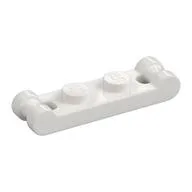 Plate Special 1 x 2 with Handles on Ends, White