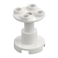 Support Round 2 x 2 x 2 Stand with Reinforced Underside, White