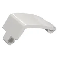 Technic Panel Curved and Bent 6 x 3, White