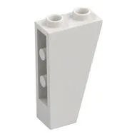 Brick Sloped Inverted 75° 2 x 1 x 3, White