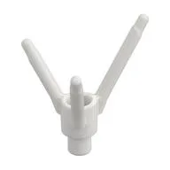 Plant, Flower Stem with Bottom Bar, White