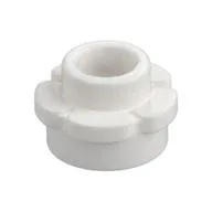 Plant, Flower, Plate Round 1 x 1 with 5 Petals, White
