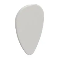 Shield Ovoid [Plain], White
