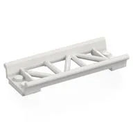 Vehicle Track, Roller Coaster Straight 8L, White