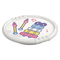 Duplo Disk with Xylophone Print, White
