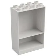 Duplo Cabinet 2 x 4 x 5, White