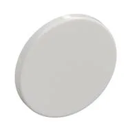 Road Sign Clip-on 2 x 2 Round, White