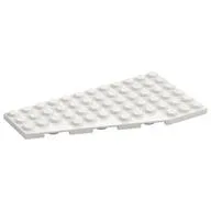 Wedge Plate 6 x 12 Left, White