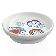 Duplo Dish with Cookies, Cake Print, White