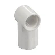 Technic Axle and Pin Connector Angled #1, White