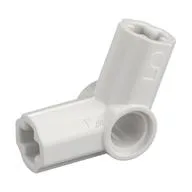 Technic Axle and Pin Connector Angled #5 - 112.5°, White