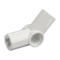 Technic Axle and Pin Connector Angled #4 - 135°, White