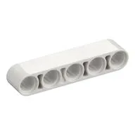 Technic Beam 1 x 5 Thick, White
