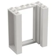 Door Frame 3 x 6 x 6 with Inside Grooves, White