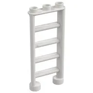 Duplo Ladder with 3 Studs, White