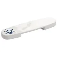 Duplo Train Action Plate with Lamp Print, Light Action, White
