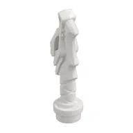 Weapon Sword Hilt with Dragon Head, White
