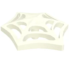 Web Effect Medium Bar on Back, White
