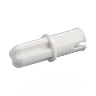 Technic Axle Pin without Friction Ridges Lengthwise, White