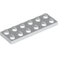 Plate 2 x 6, White